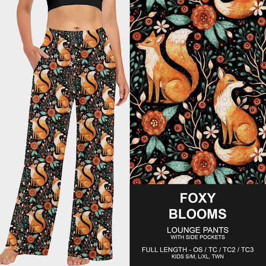 B250 - Preorder Foxy Blooms Lounge Pants (Closes 9/07. ETA early Nov.)