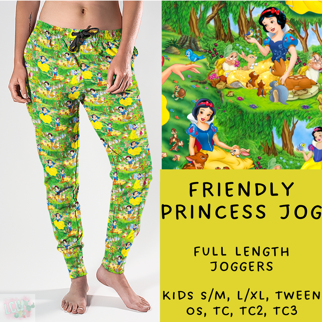 Ready to Ship - Friendly Princess Joggers