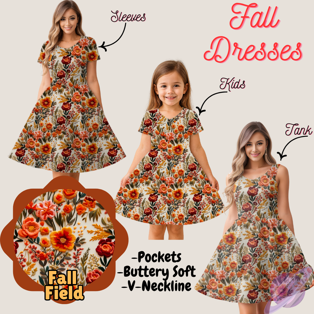 FALL BAT- FALL DRESS PREORDER- CLOSING 9/12