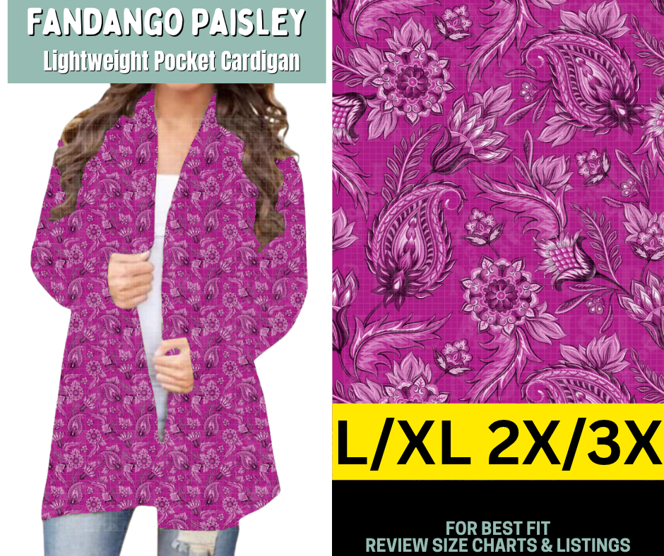 Fandango Paisley Pocket Cardigan