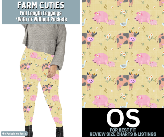 Farm Cuties Full Length Leggings w/ Pockets