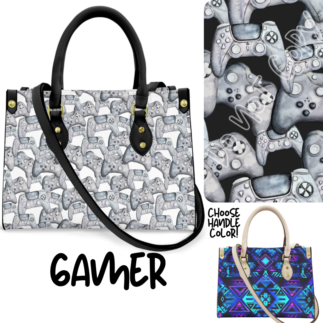 GAMER - EVERYDAY BAG - CUSTOM PURSES - PREORDER CLOSING 11/13 ETA JANUARY