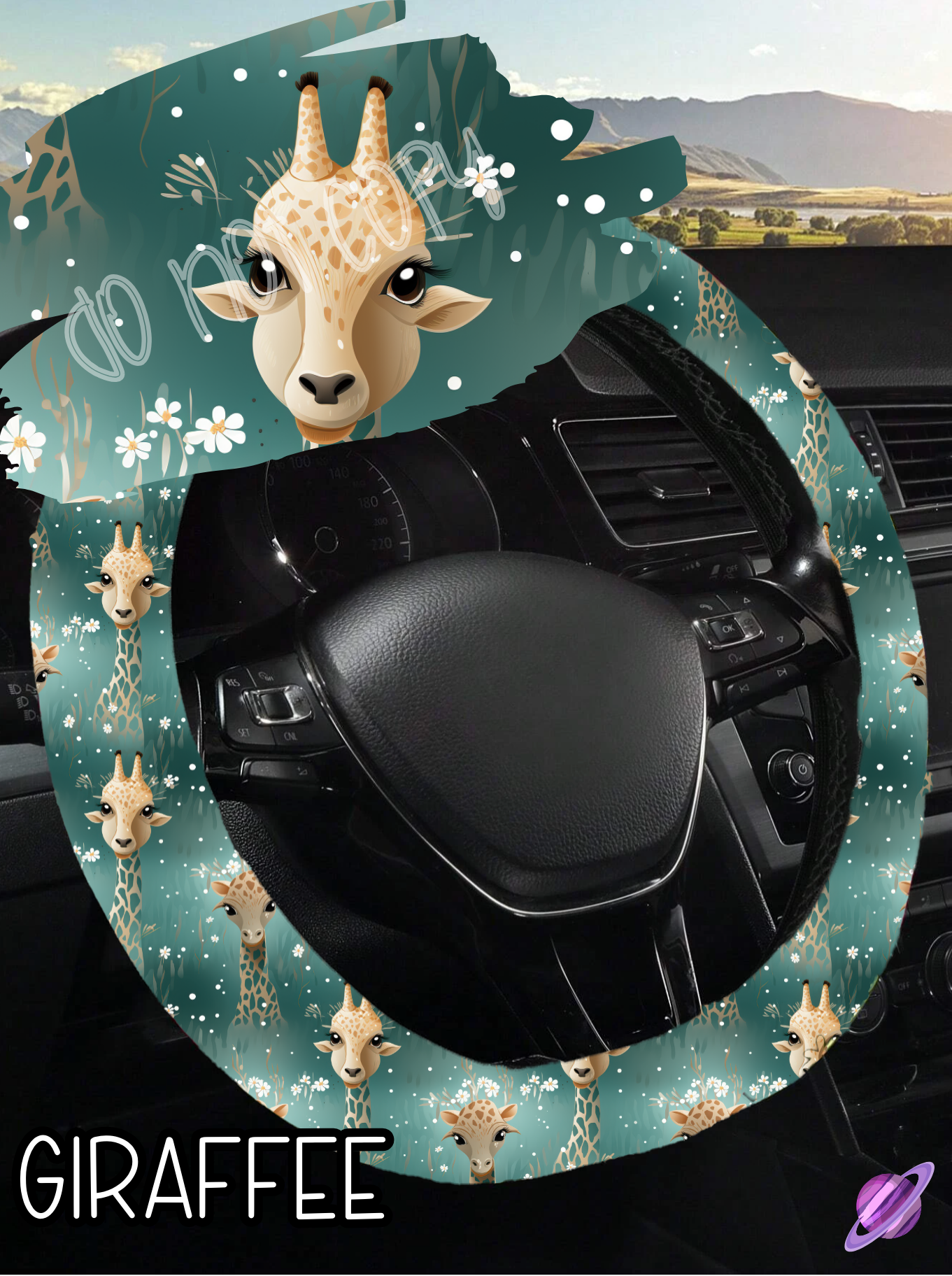 Giraffee - Steering Wheel Cover Roud 7 - Preorder Closes 3/1