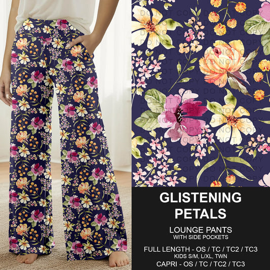B283 - Preorder Glistening Petals Lounge Pants (Closes 4/05. ETA: mid June)