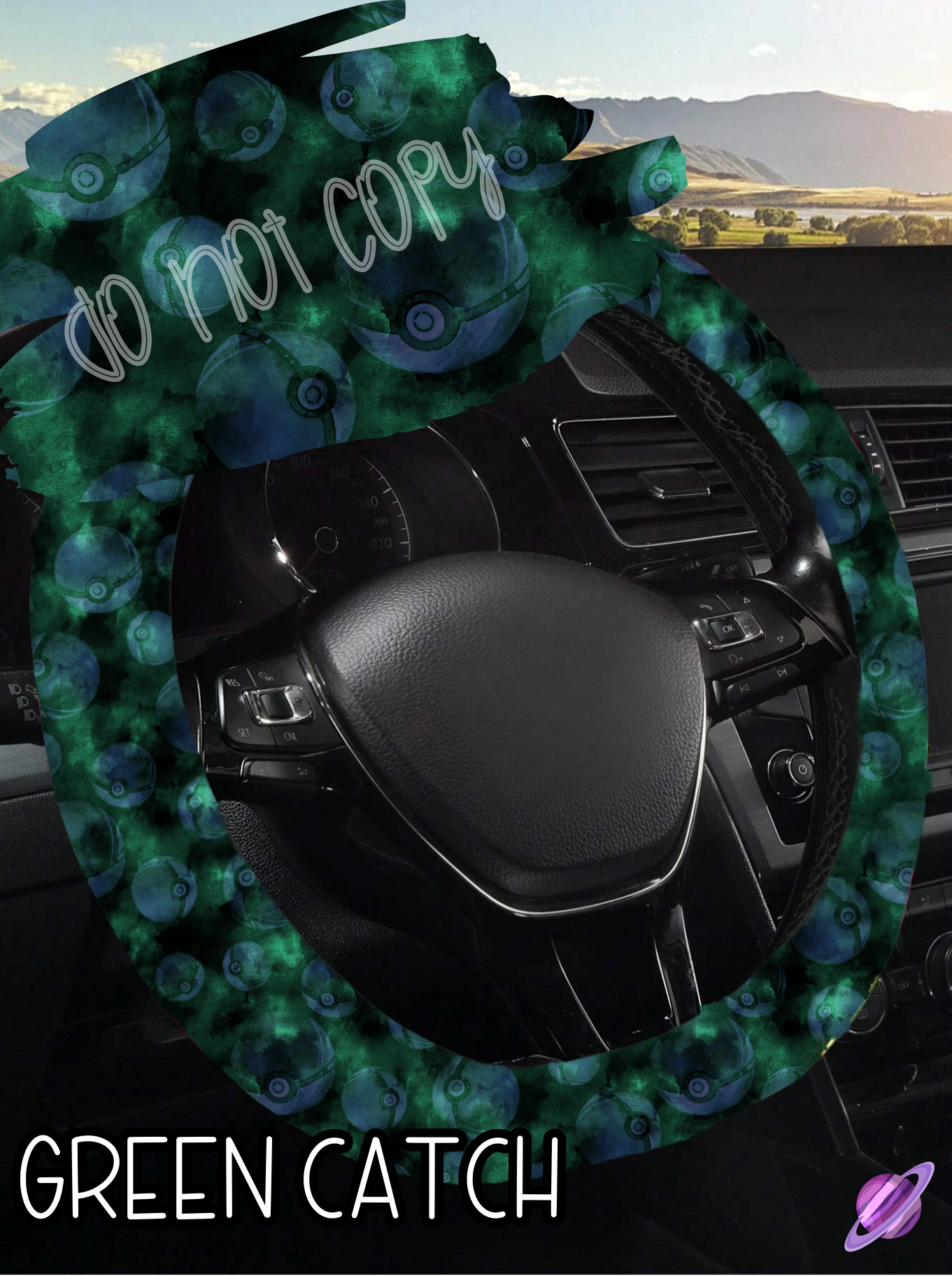 Green Catch - Steering Wheel Cover Roud 7 - Preorder Closes 3/1