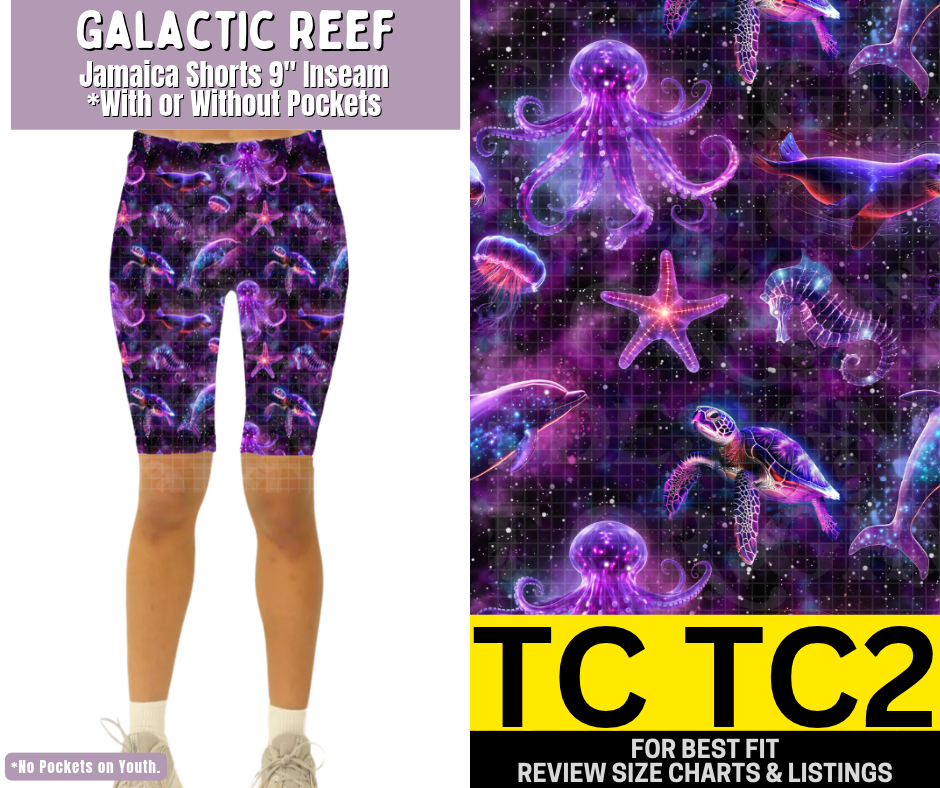 Galactic Reef Jamaica Shorts w/ Pockets