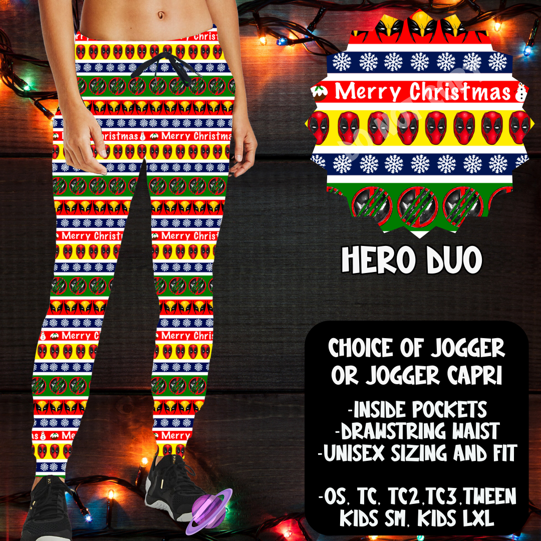 HERO DUO-BOTTOMS-XMAS SWEATER PREORDER-9/27