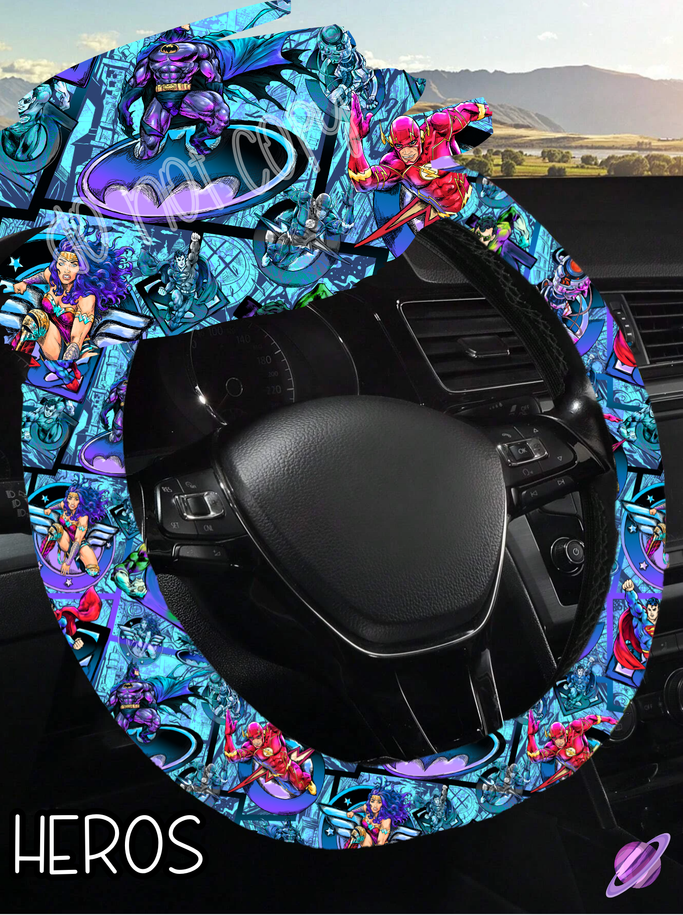 Heros - Steering Wheel Cover Roud 7 - Preorder Closes 3/1