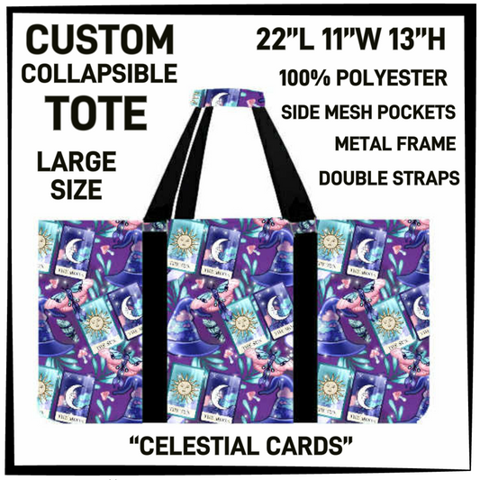 CT16 - Celestial Cards Collapsible Tote - Preorder Closing 1/13 ETA: Mid March