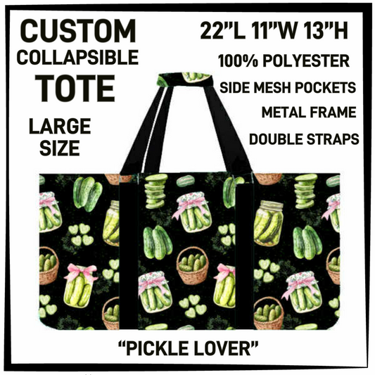 CT16 - Pickle Lover Collapsible Tote - Preorder Closing 1/13 ETA: Mid March