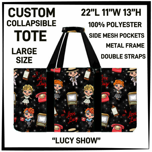 CT16 - Lucy Show Collapsible Tote - Preorder Closing 1/13 ETA: Mid March