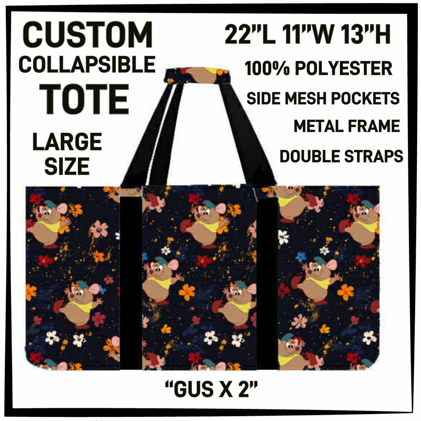 CT16 - Gus X 2 Collapsible Tote - Preorder Closing 1/13 ETA: Mid March