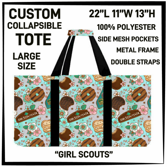 CT16 - Girl Scouts Collapsible Tote - Preorder Closing 1/13 ETA: Mid March