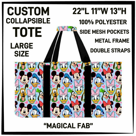 CT16 - Magical Fab Collapsible Tote - Preorder Closing 1/13 ETA: Mid March