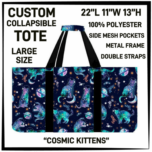 CT16 - Cosmic Kittens Collapsible Tote - Preorder Closing 1/13 ETA: Mid March
