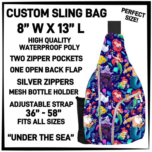 S13G - Under The Sea Sling Bag - Preorder Closing 1/15 ETA: Mid-March