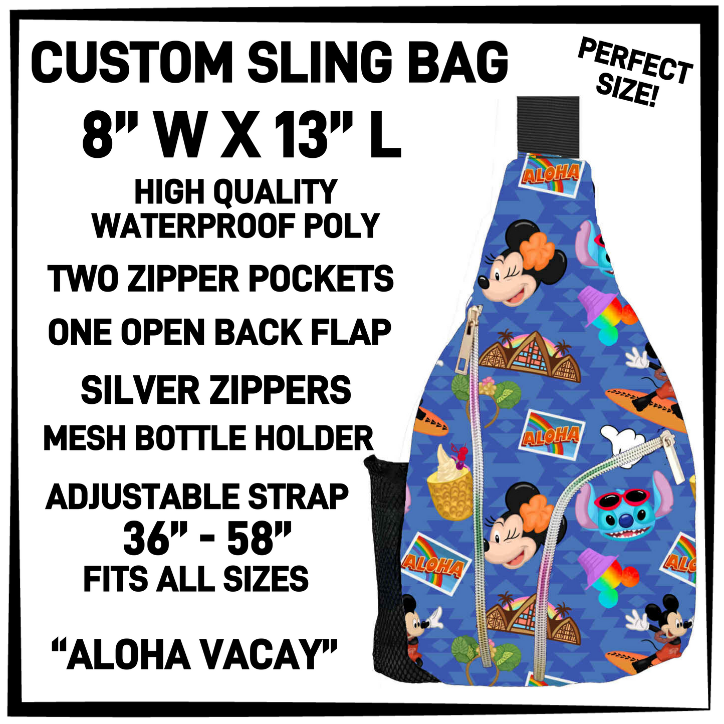 S13G - Aloha Vacay Sling Bag - Preorder Closing 1/15 ETA: Mid-March
