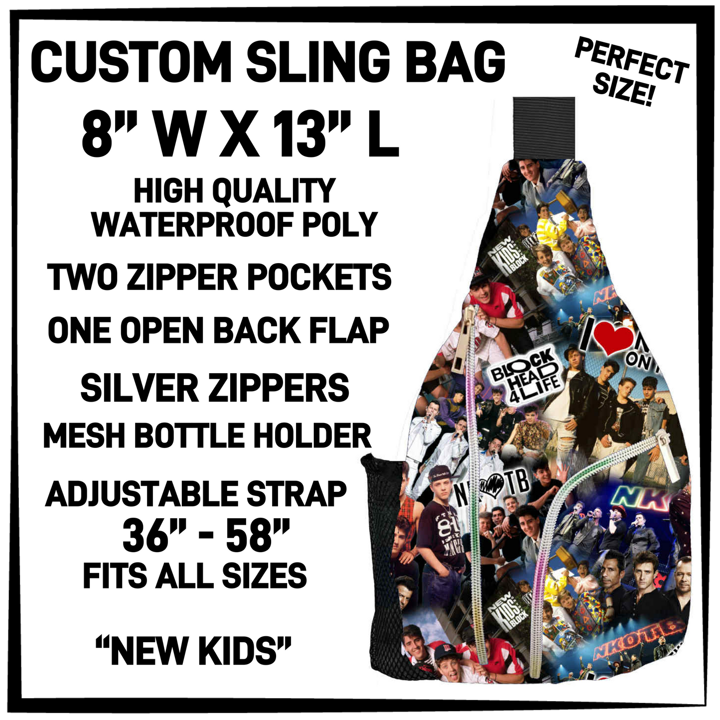 S13G - New Kids Sling Bag - Preorder Closing 1/15 ETA: Mid-March