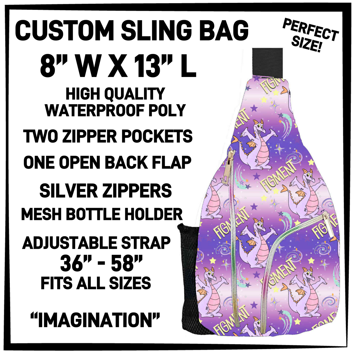 S13G - Imagination Sling Bag - Preorder Closing 1/15 ETA: Mid-March