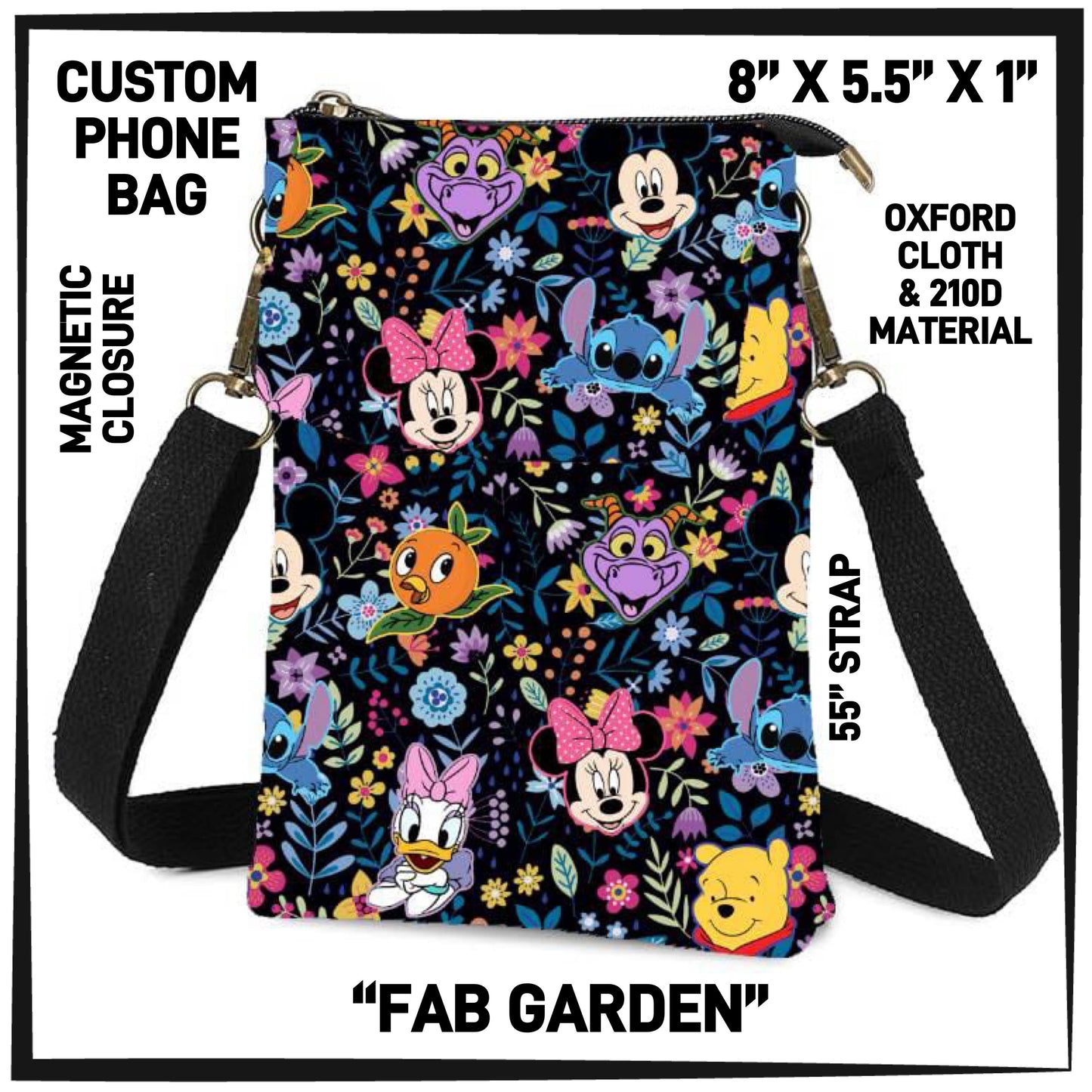 P1HB - Fab Garden Phone Bag - Preorder ETA: Early July