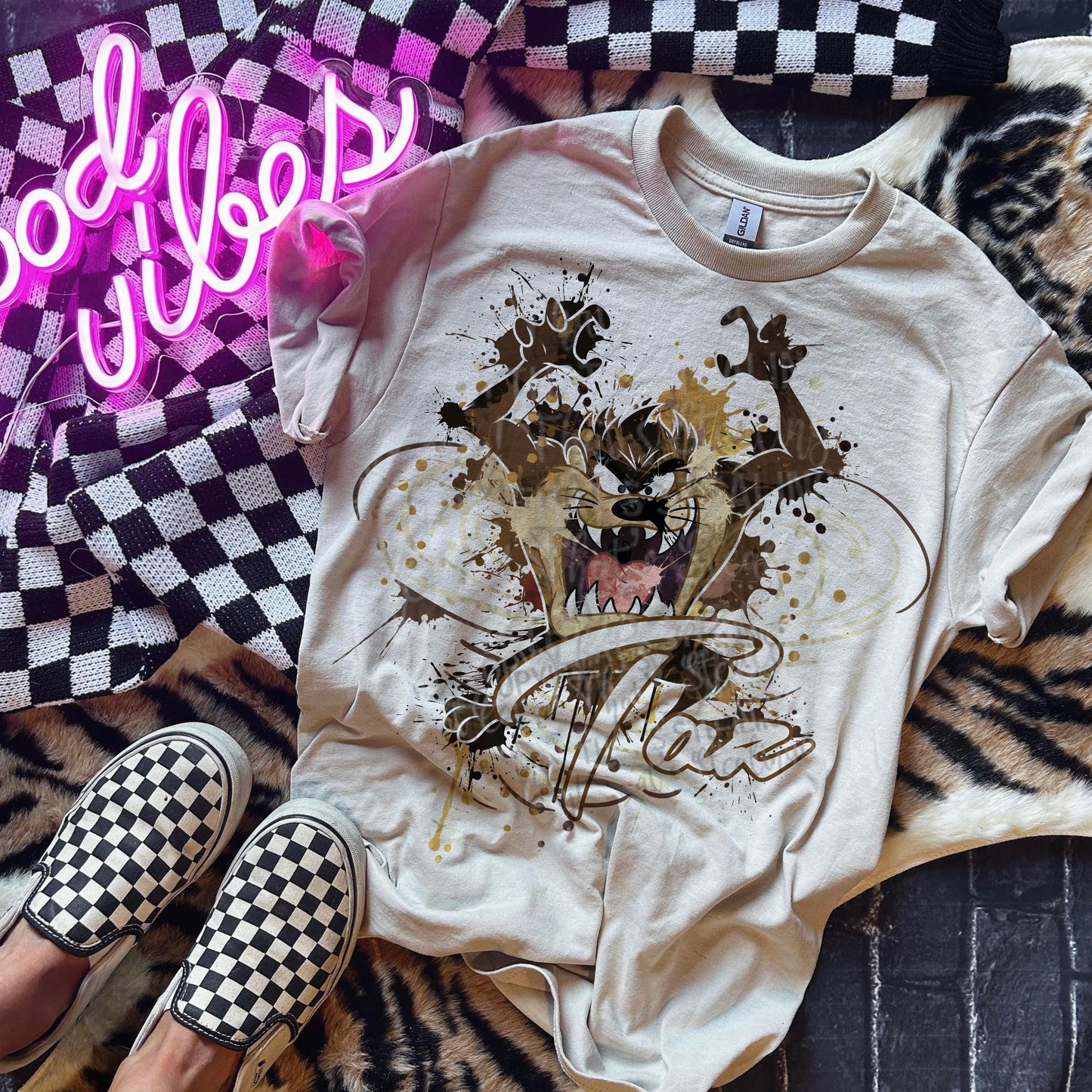 CRAZY SPLATTER TEE