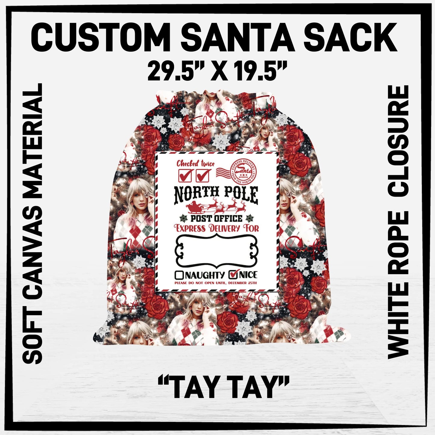 S3SK - Tay Tay Santa Sack - Preorder ETA: Early Nov