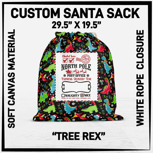 S3SK - Tree Rex Santa Sack - Preorder ETA: Early Nov