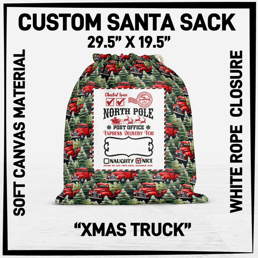 S3SK - Xmas Truck Santa Sack - Preorder ETA: Early Nov