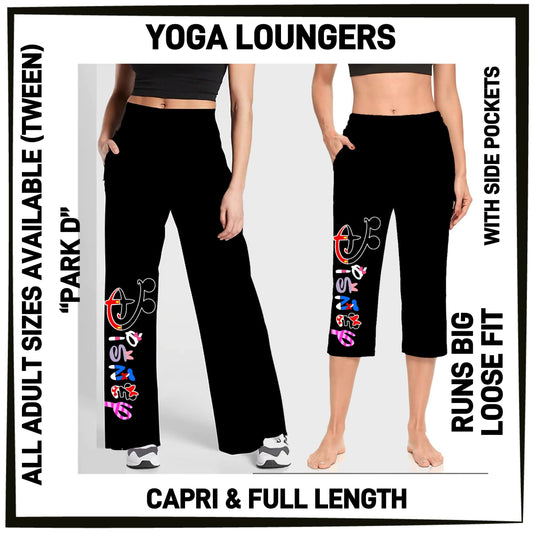YG7L - Park D Full/Capri Yoga Loungers with Pockets - Preorder ETA: Early Nov
