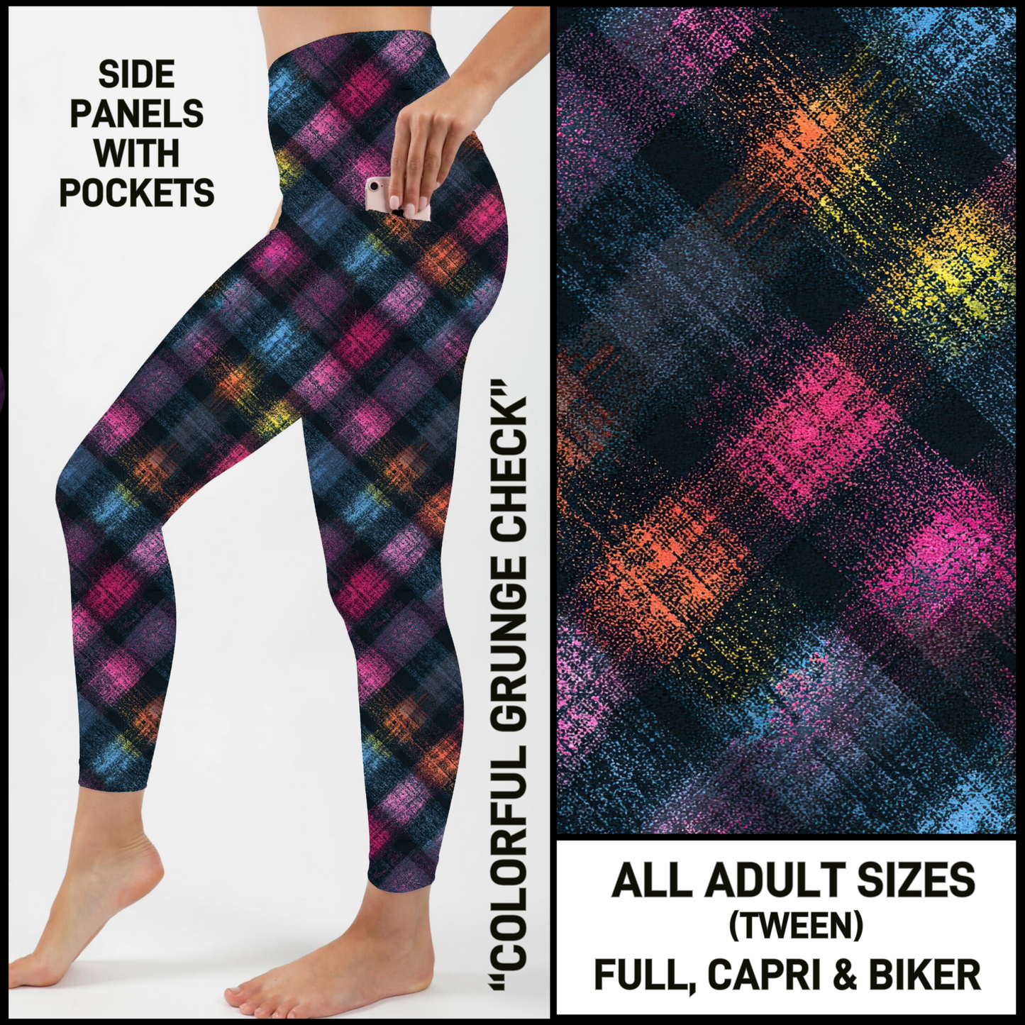 SP3P - Colorful Grunge Check - Preorder Closing 6/17 ETA: Mid-Aug