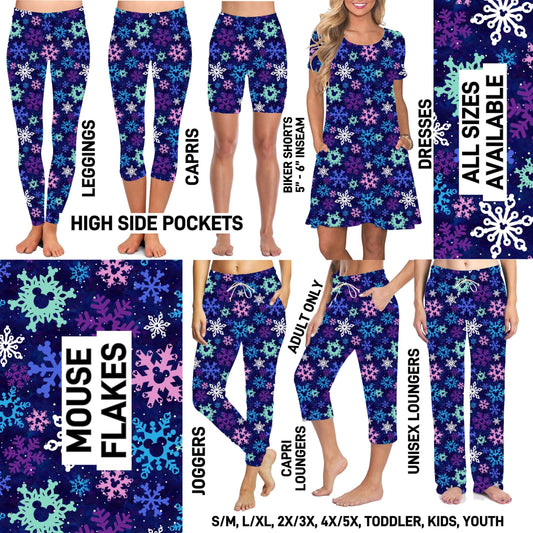 265BT - Mouse Flakes Short Sleeve Pocket Dress - Preorder ETA: Mid-Nov