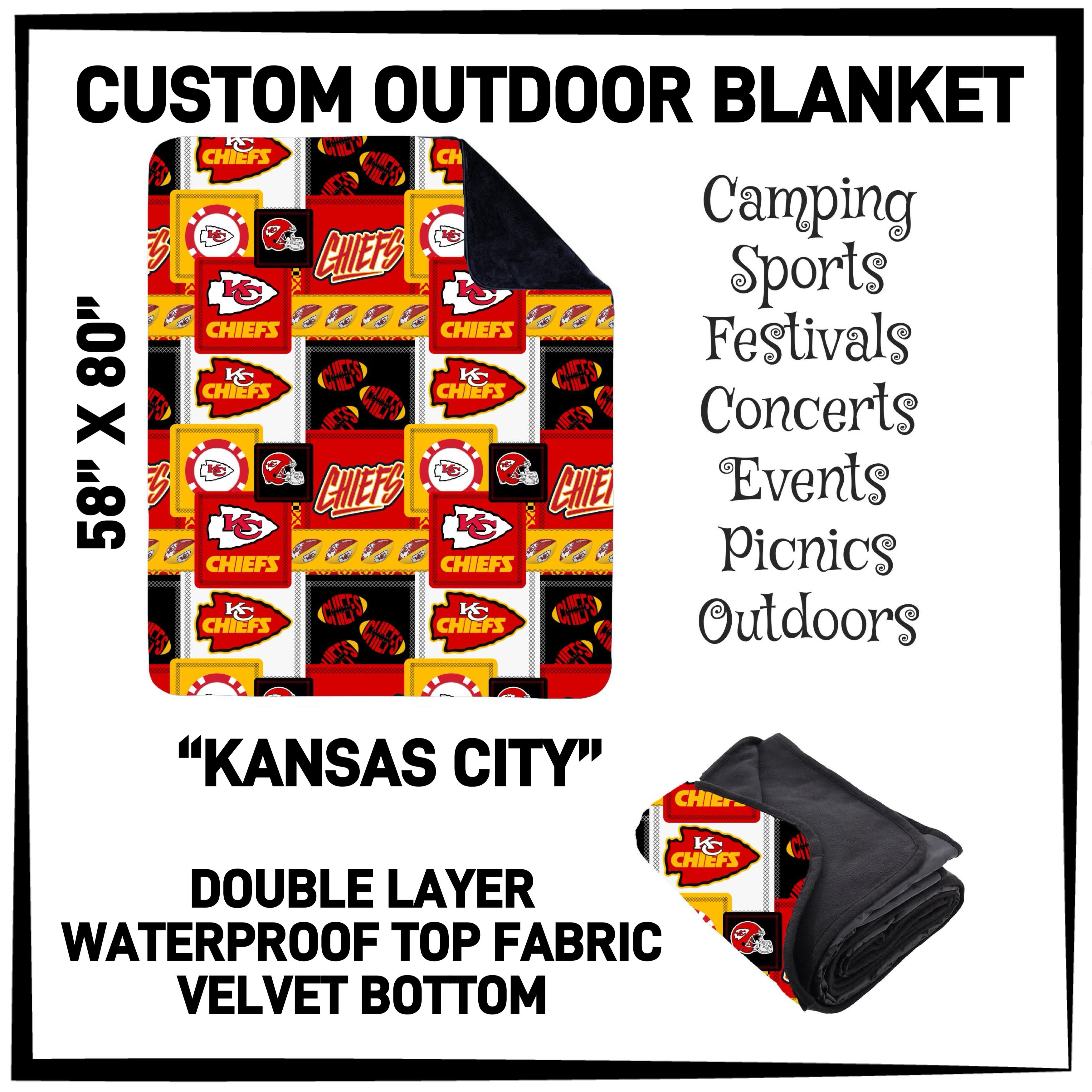 OU1B - Kansas City Outdoor Blanket - Preorder ETA: Late Feb