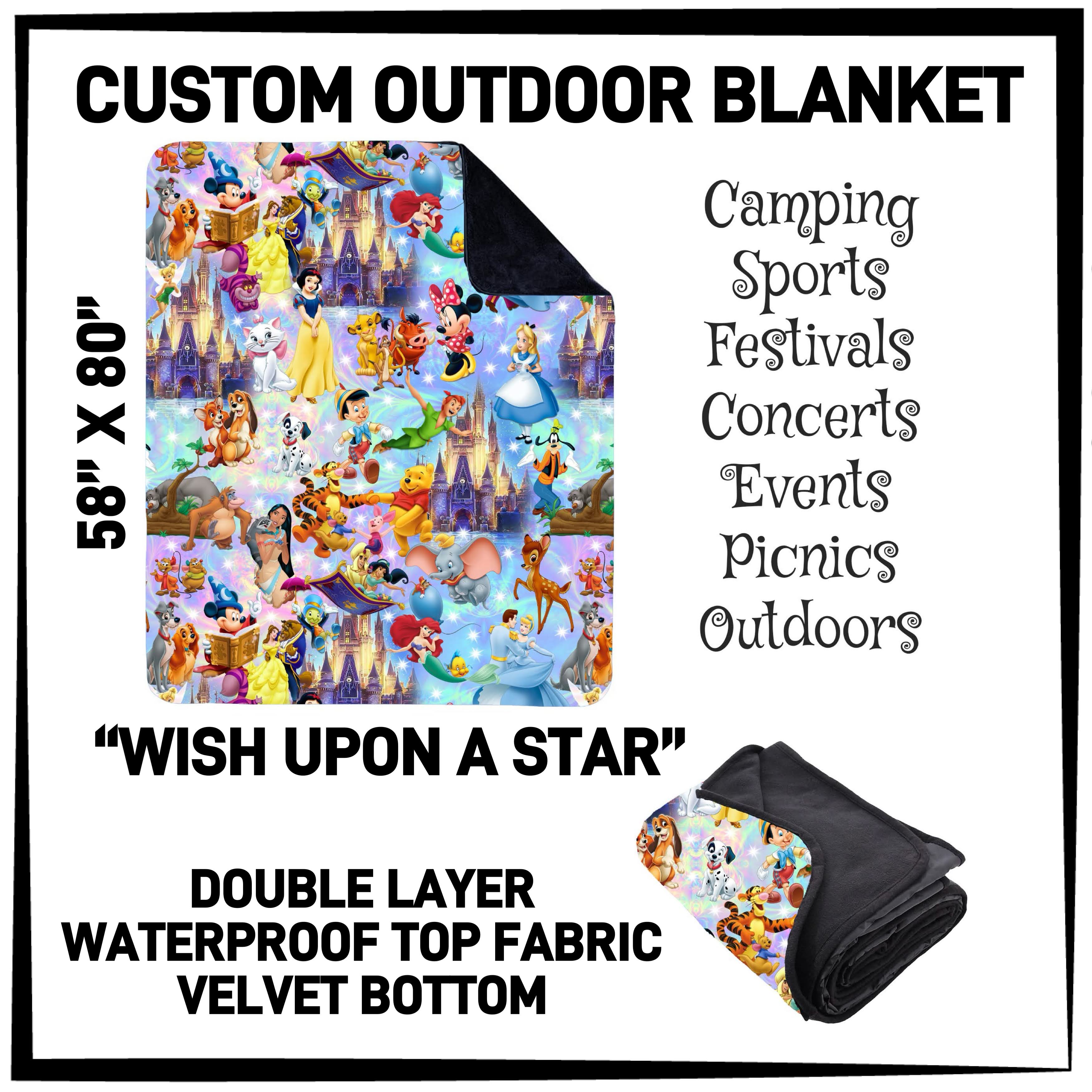 OU1B - Wish Upon A Star Outdoor Blanket - Preorder ETA: Late Feb