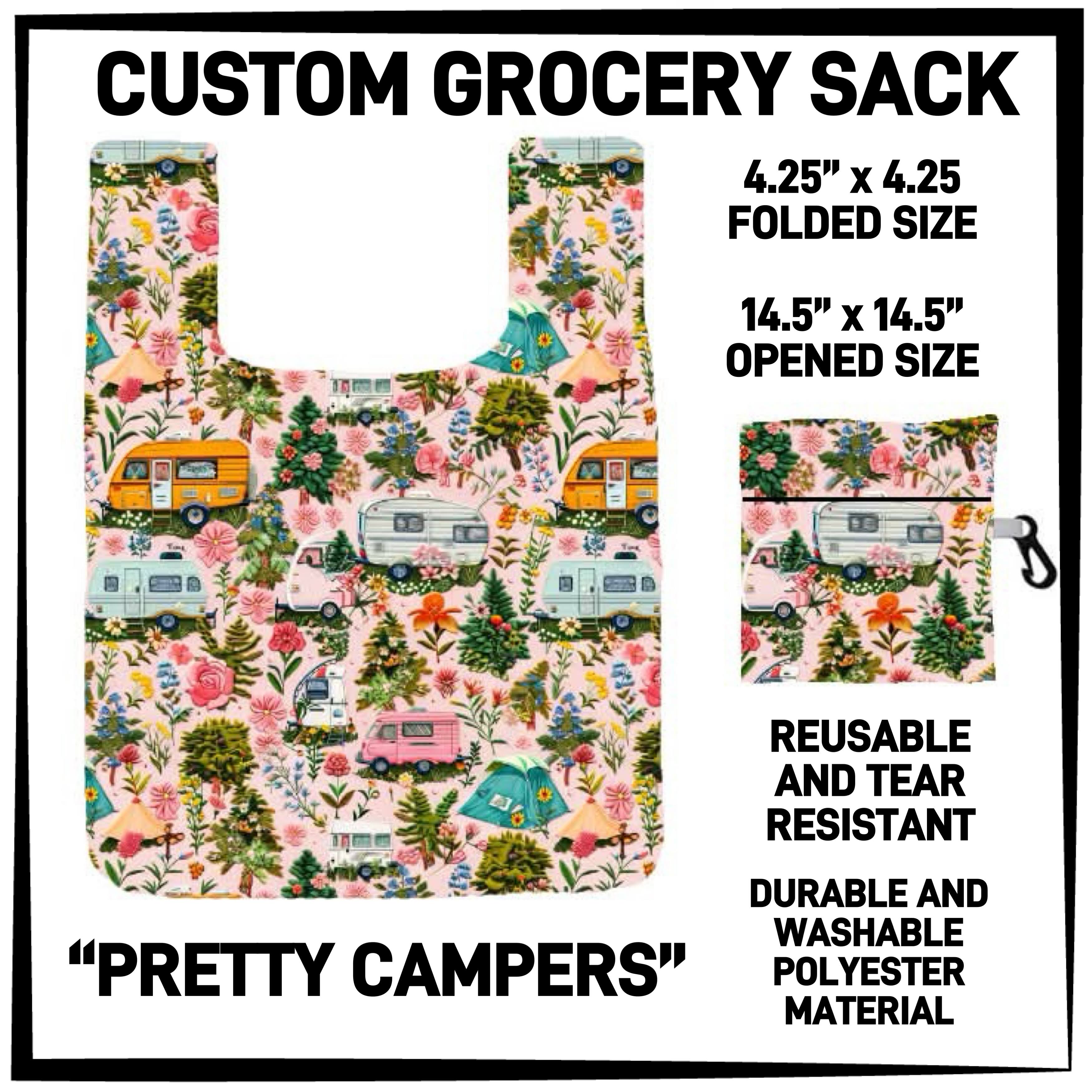 G2RY - Pretty Campers Grocery Sack - Preorder ETA: Late Feb