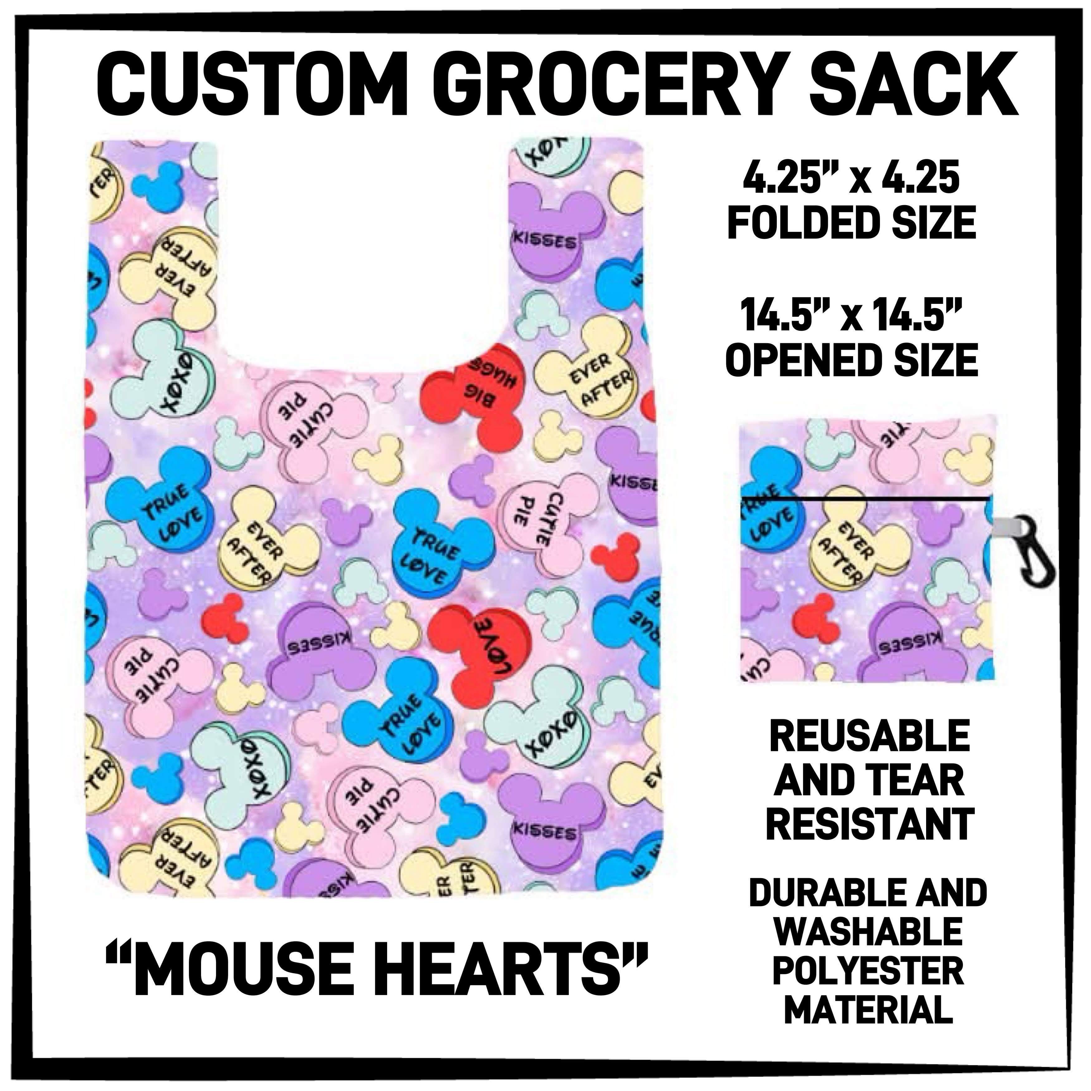 G2RY - Mouse Hearts Grocery Sack - Preorder ETA: Late Feb