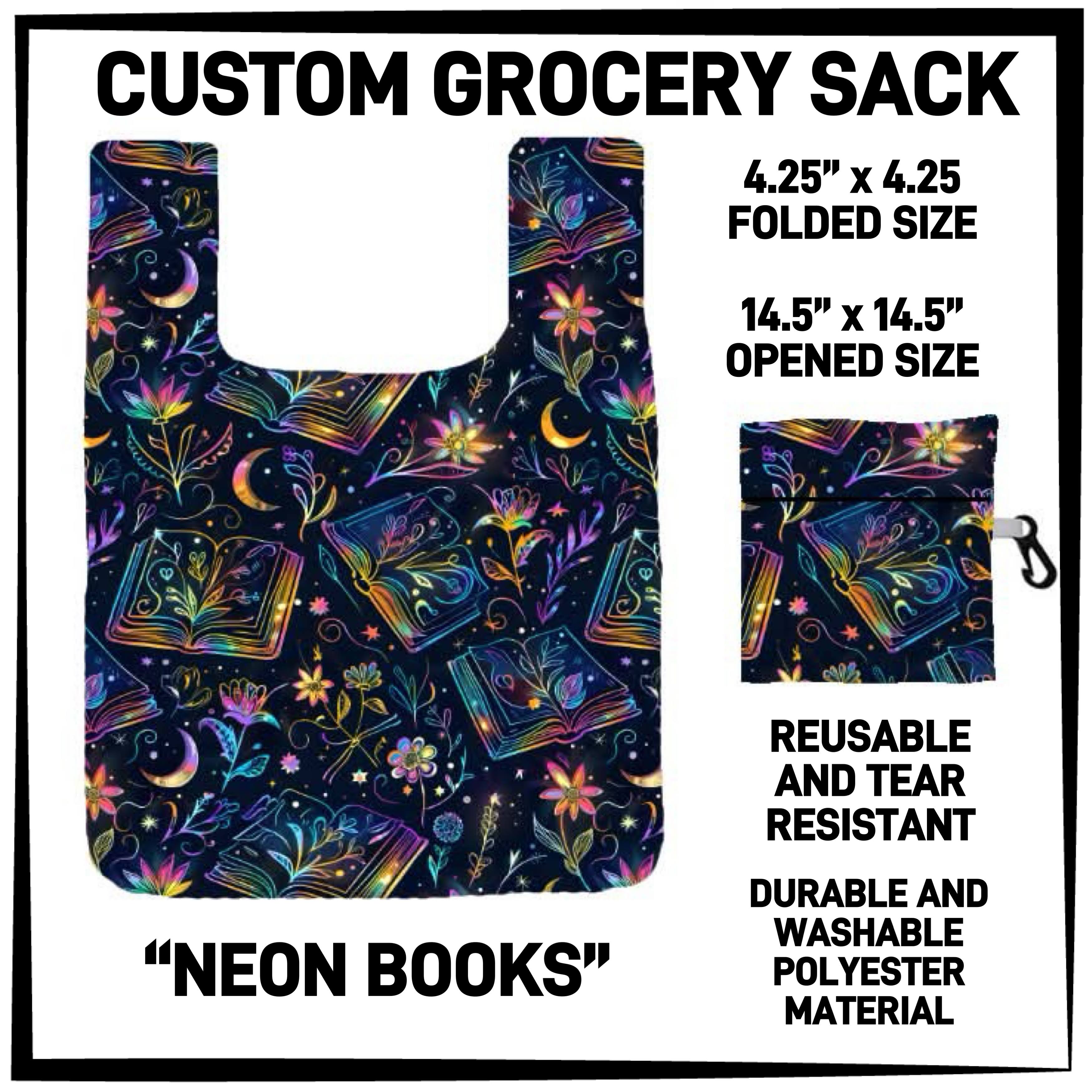 G2RY - Neon Books Grocery Sack - Preorder ETA: Late Feb