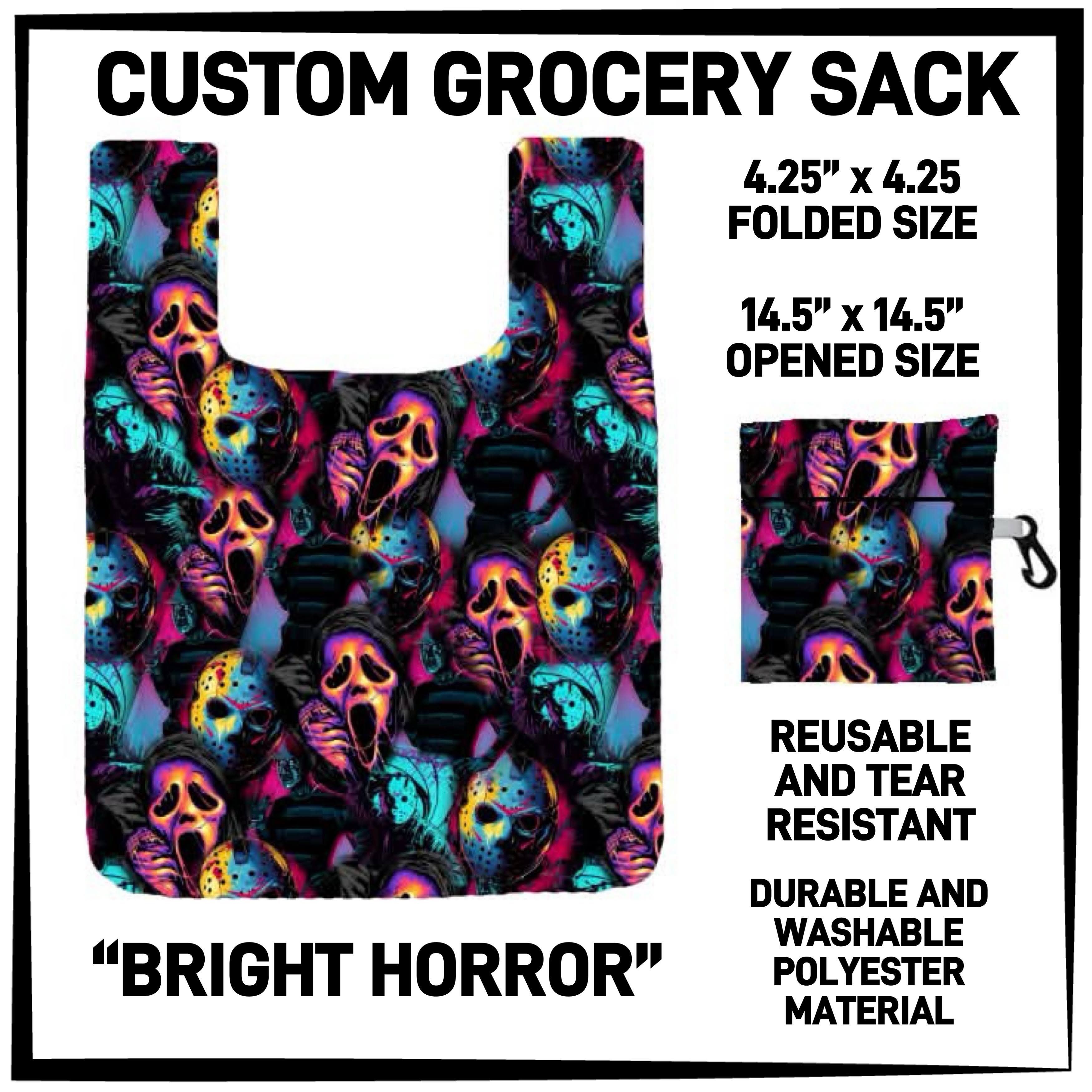 G2RY - Bright Horror Grocery Sack - Preorder ETA: Late Feb