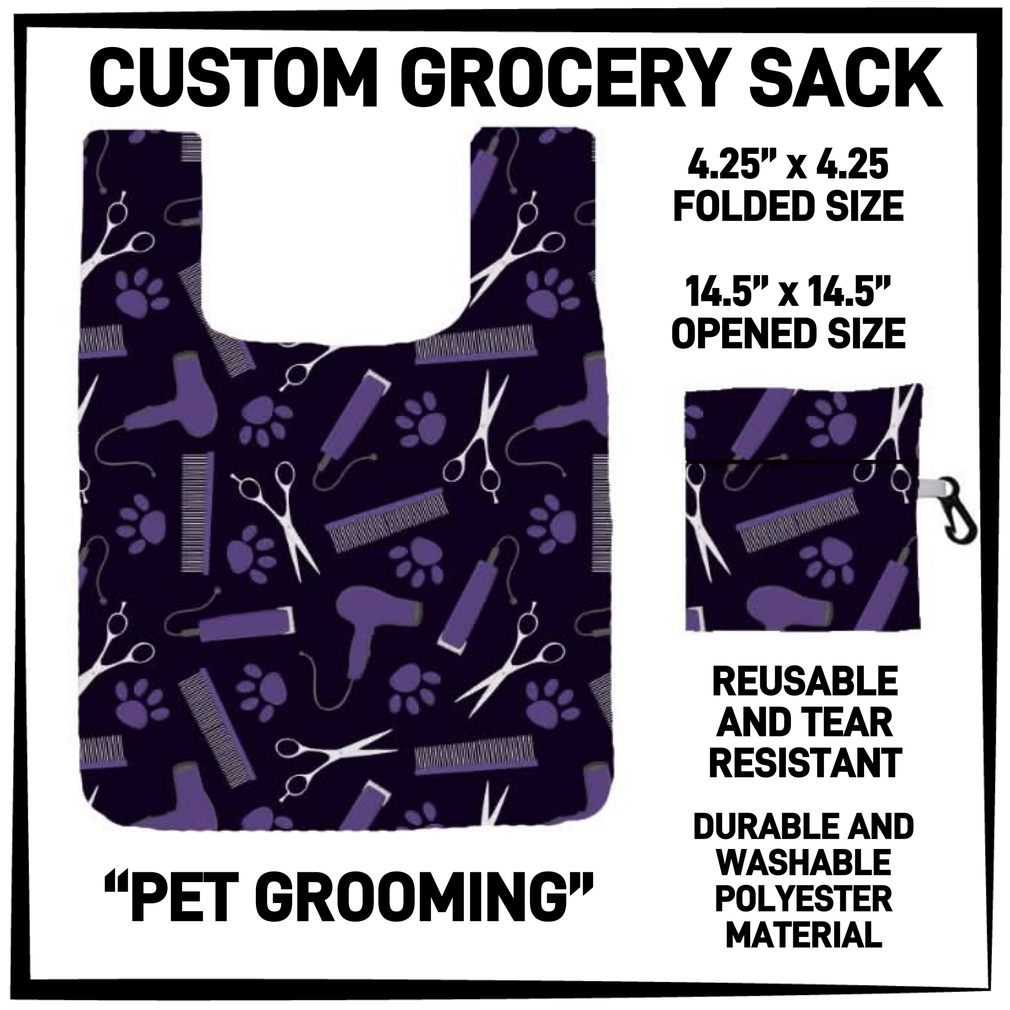 G2RY - Pet Grooming Grocery Sack - Preorder ETA: Late Feb