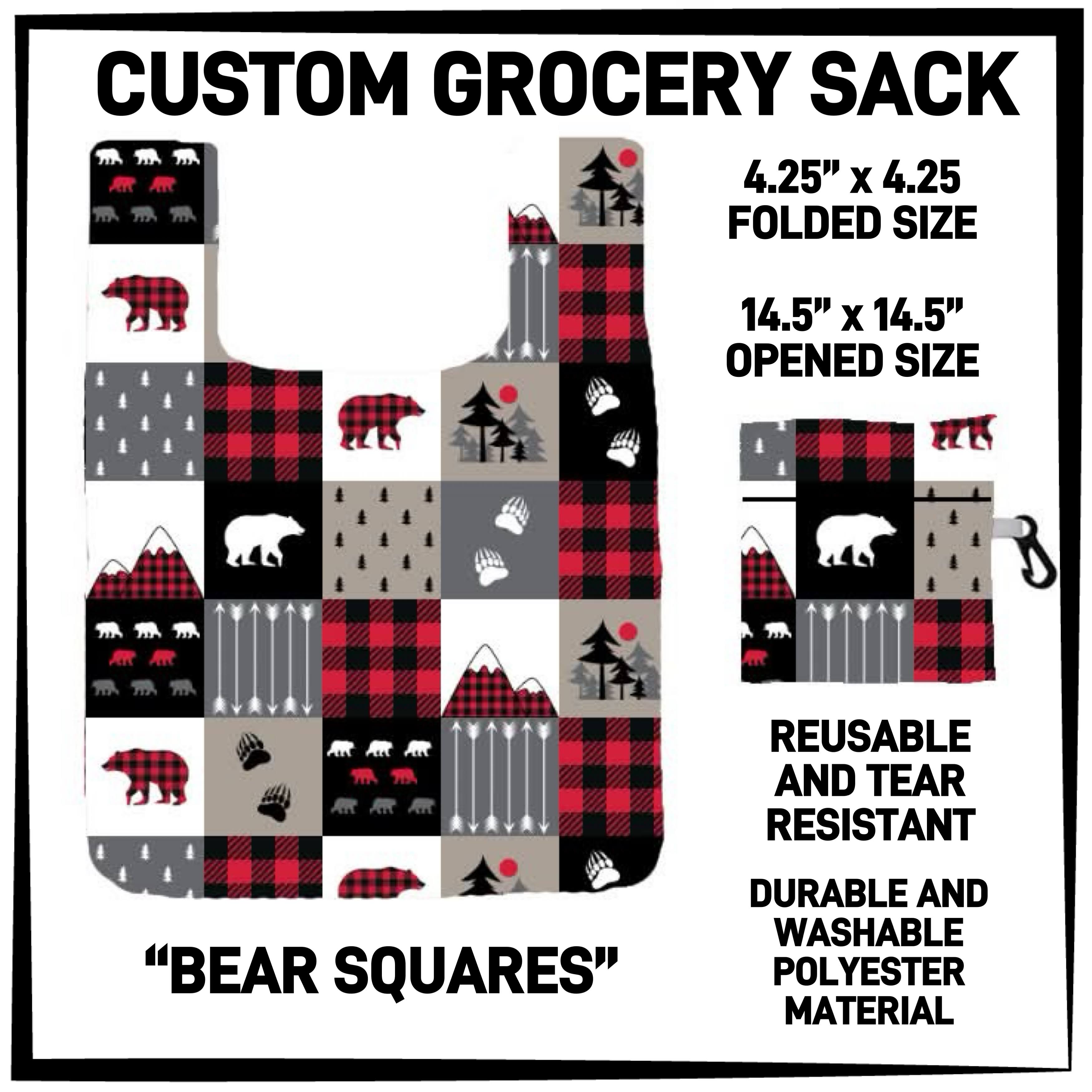 G2RY - Bear Gnomes Grocery Sack - Preorder ETA: Late Feb