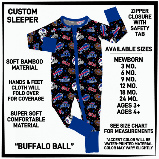 BY3S - Buffalo Ball Baby Sleeper - Preorder Closing 2/12 ETA: Late April