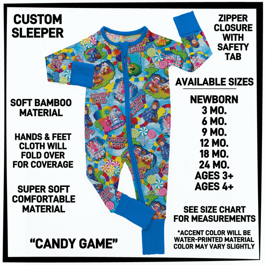 BY3S - Candy Game Baby Sleeper - Preorder Closing 2/12 ETA: Late April