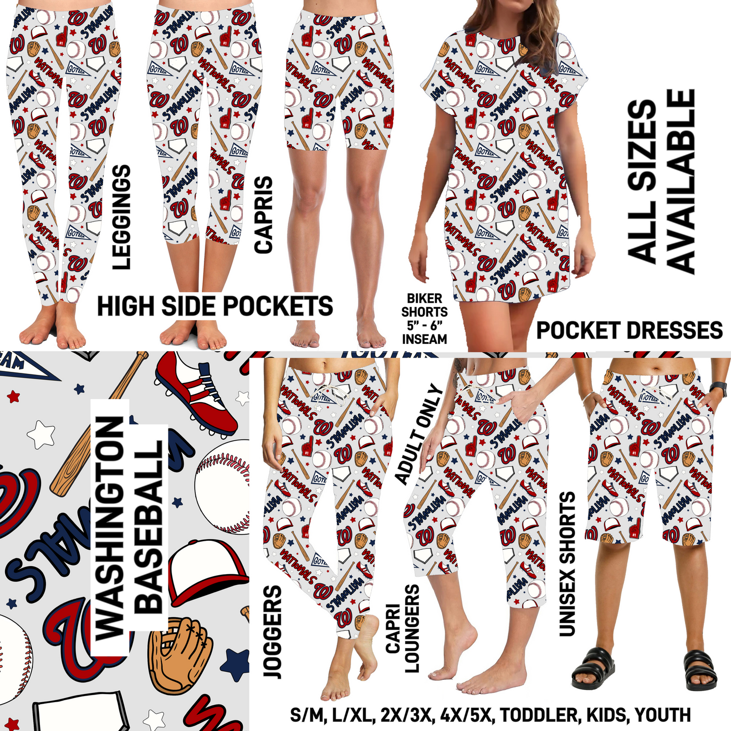 BS4B - Washington Baseball - Preorder Closing 2/19 ETA: Early May