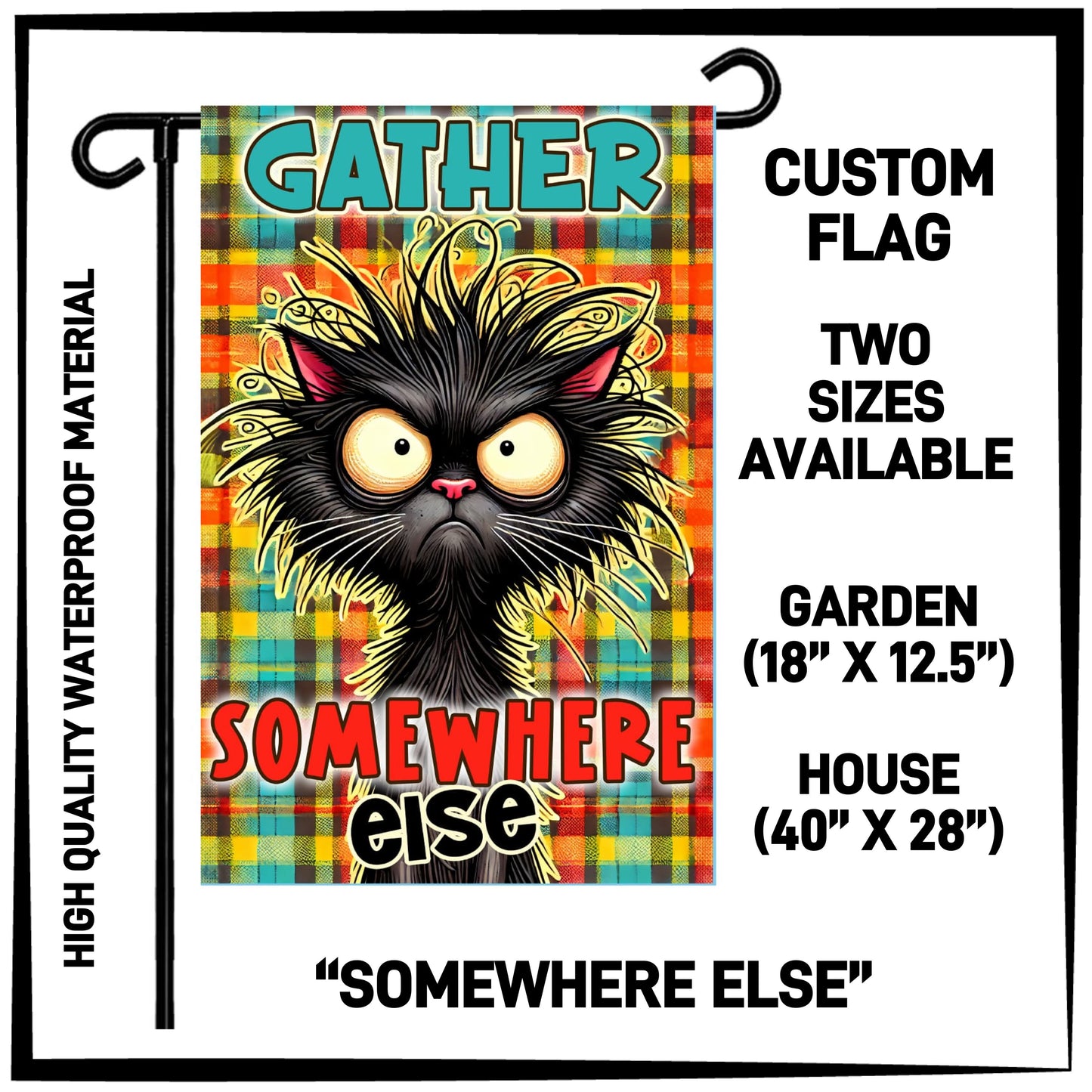 GH2F - Somewhere Else Garden/House Flag - Preorder ETA: Early Dec