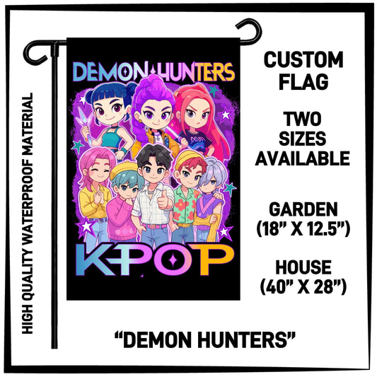 GH2F - Demon Hunters Garden/House Flag - Preorder ETA: Early Dec
