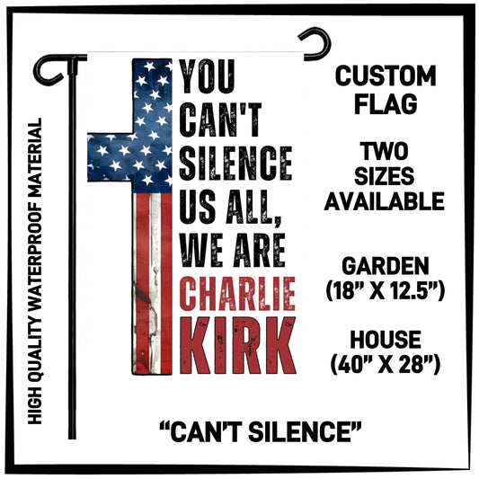GH2F - Can't Silence Garden/House Flag - Preorder ETA: Early Dec