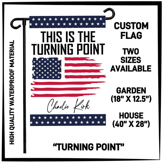GH2F - Turning Point Garden/House Flag - Preorder ETA: Early Dec