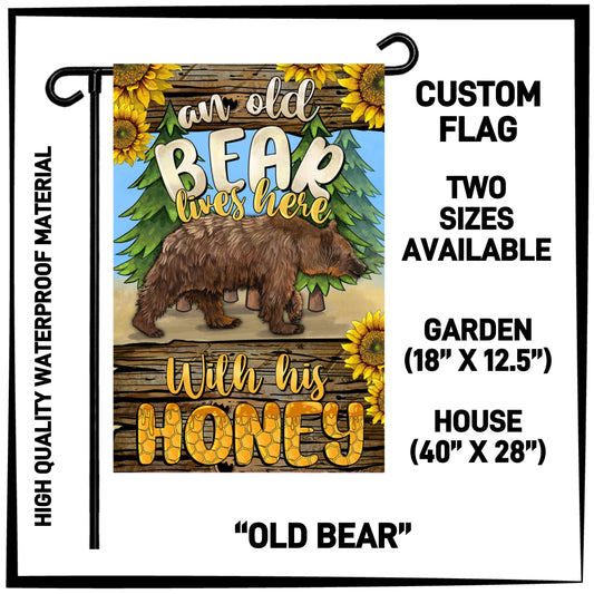 GH2F - Old Bear Garden/House Flag - Preorder ETA: Early Dec