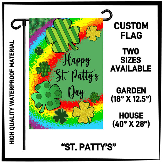 GH2F - St. Patty's Garden/House Flag - Preorder ETA: Early Dec