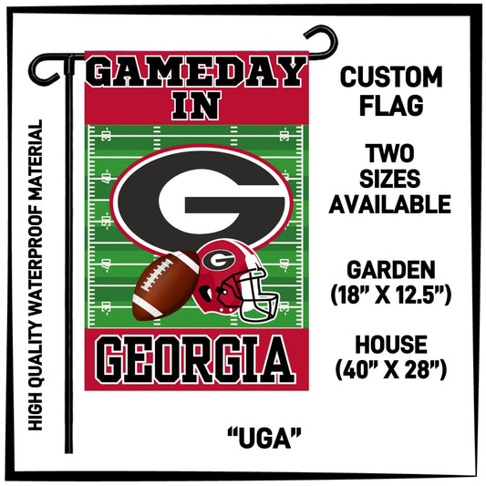 GH2F - UGA Garden/House Flag - Preorder ETA: Early Dec