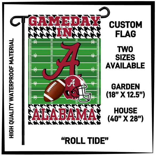 GH2F - Roll Tide Garden/House Flag - Preorder ETA: Early Dec